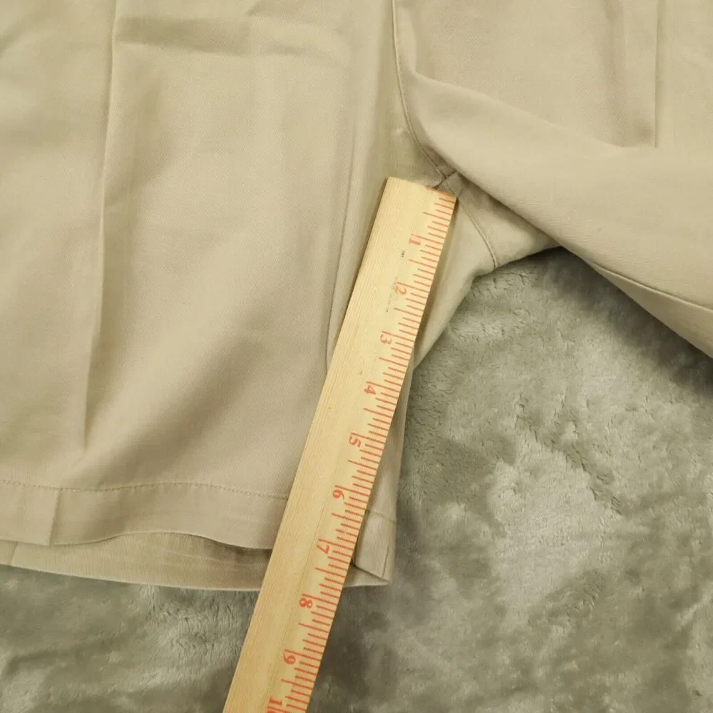 Chaps Ralph Lauren Vintage Men's‎ Khaki Pleat Front Shorts size 40